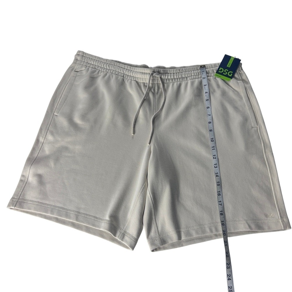 DSG French Terry Shorts Mens‎ 3XL Light Sand DAM13406X Cotton Blend NWT - Picture 2 of 7